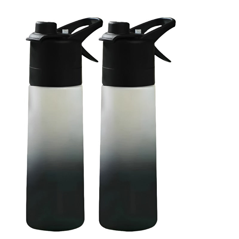 1-8PCS Large Capacity Outdoor Portable Handy Cup Straw Mist Water Bottle Running Exercise Outdoor Sports Drinking Water Bottle