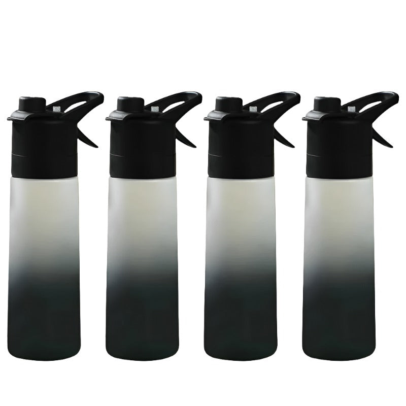 1-8PCS Large Capacity Outdoor Portable Handy Cup Straw Mist Water Bottle Running Exercise Outdoor Sports Drinking Water Bottle